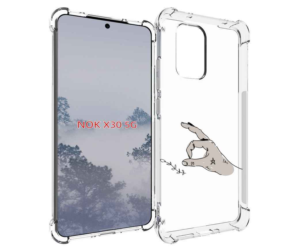 

Чехол MyPads кольцо для Nokia X30 5G, Tocco