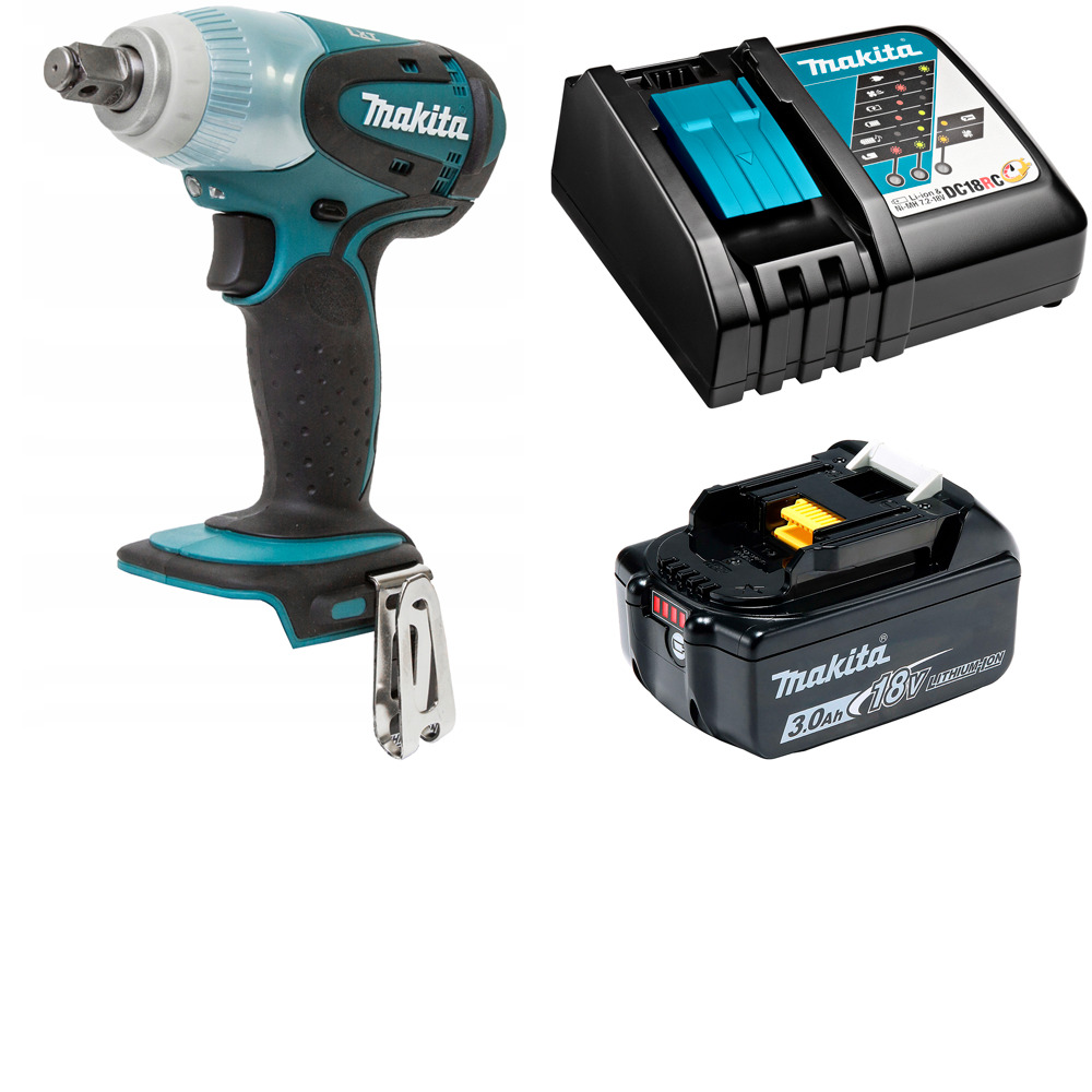 Гайковерт Makita DTW251RF аккумуляторный, 3Ач, з/у