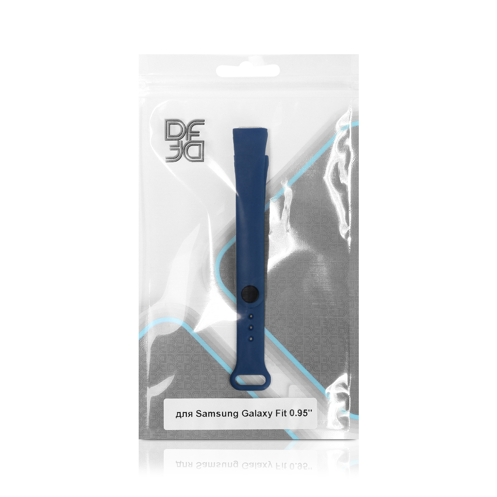 Ремешок DF sClassicband-01 для Samsung Galaxy Fit синий DF SCLASSICBAND-01 BLUE 150₽