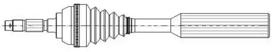 Полуось Metelli 170379