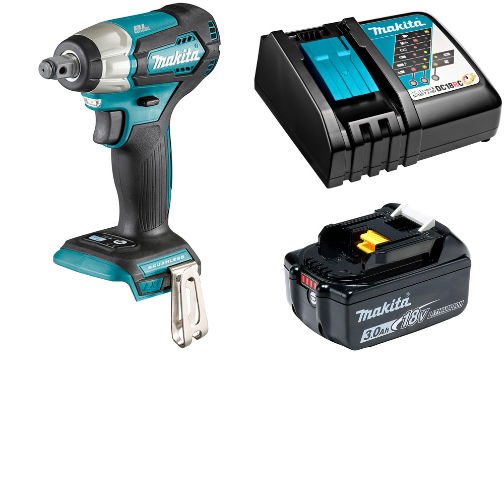 Гайковерт Makita DTW181RF аккумуляторный, 3Ач, з/у