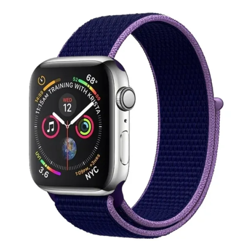 

Ремешок DF iNylonBand-02 для Apple Watch Series 3/4/5/6/SE Blue (DF INYLONBAND-02)