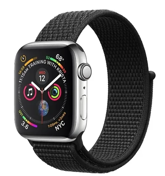 

Ремешок DF iNylonBand-01 для Apple Watch Series 3/4/5/6/SE Black (DF INYLONBAND-01)
