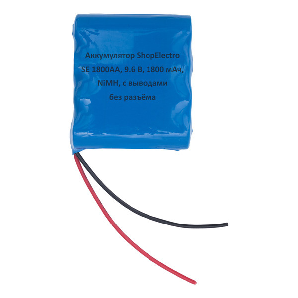 Аккумуляторная сборка ShopElectro SE1800АА 9,6В 1800мАч / 9,6V 1800mAh