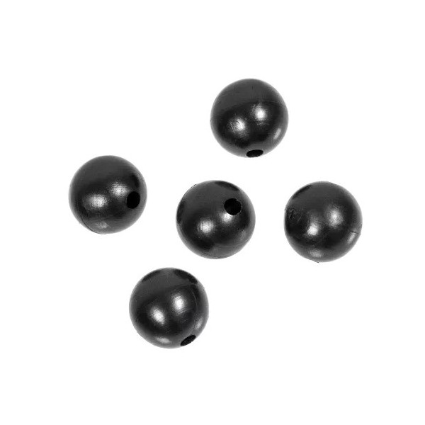 

Бусины Salmo Soft Beads 7mm, Черный, S910-007