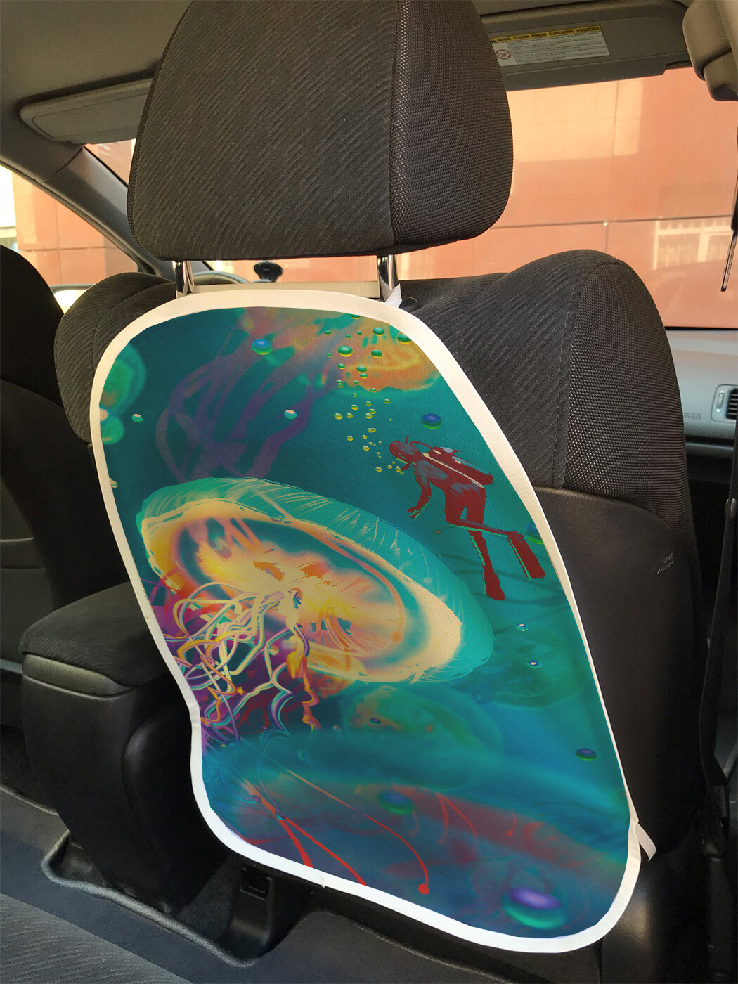 

Накидка на спинку сиденья JoyArty Гигантские медузы, 45х62, Гигантские медузы