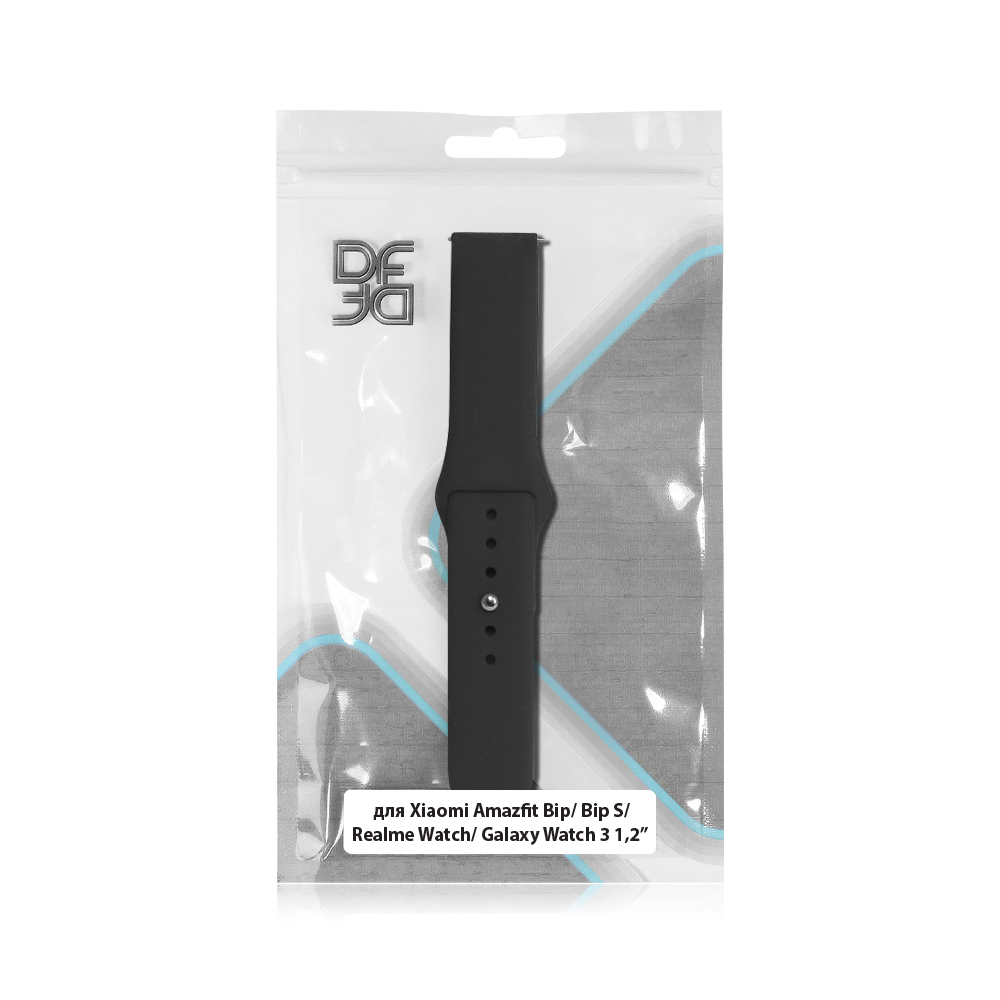 

Ремешок DF xiClassicband-01 для Xiaomi Amazfit Bip черный (DF XICLASSICBAND-01 (BLACK))