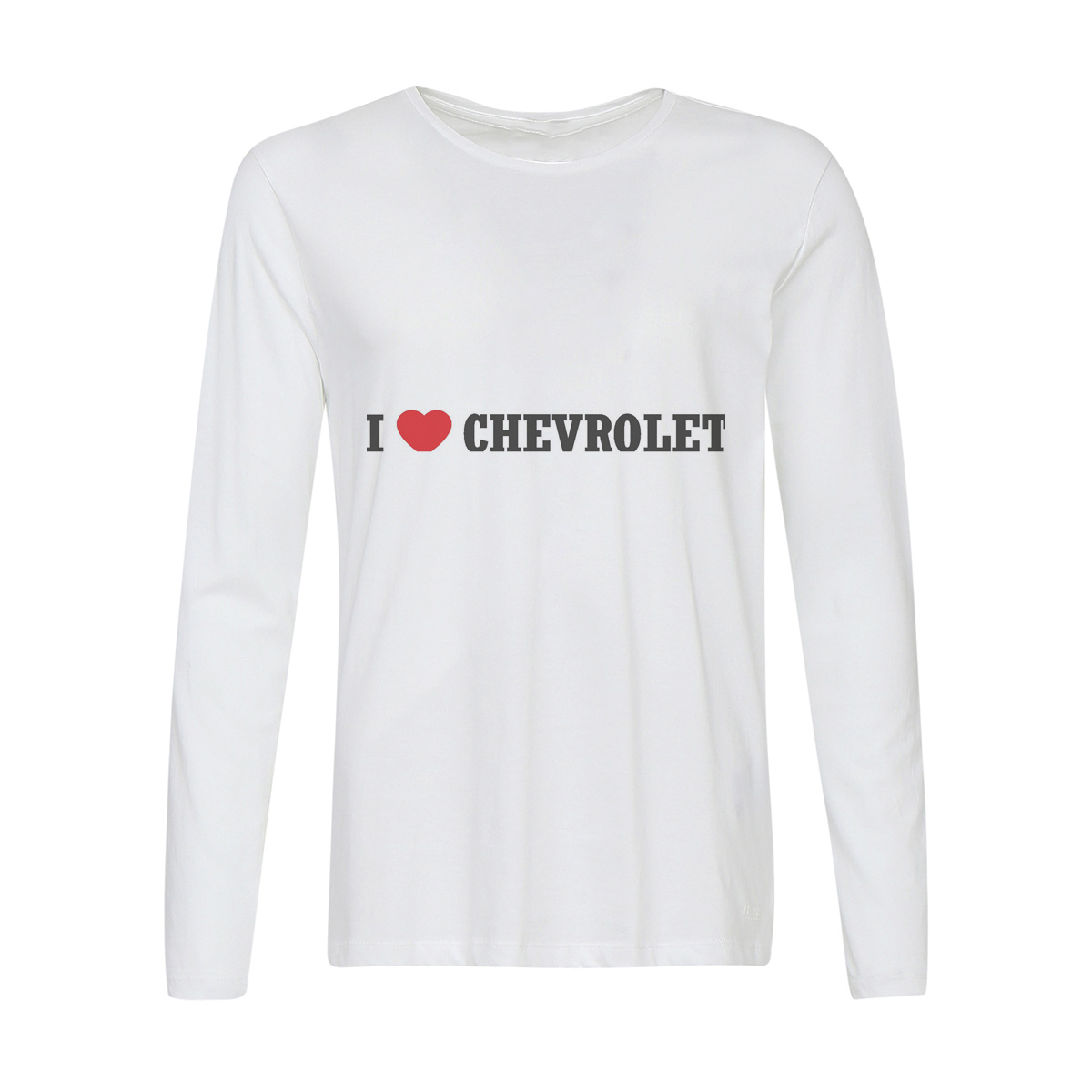 

Лонгслив CoolPodarok Авто. I love Chevrolet, w0111448