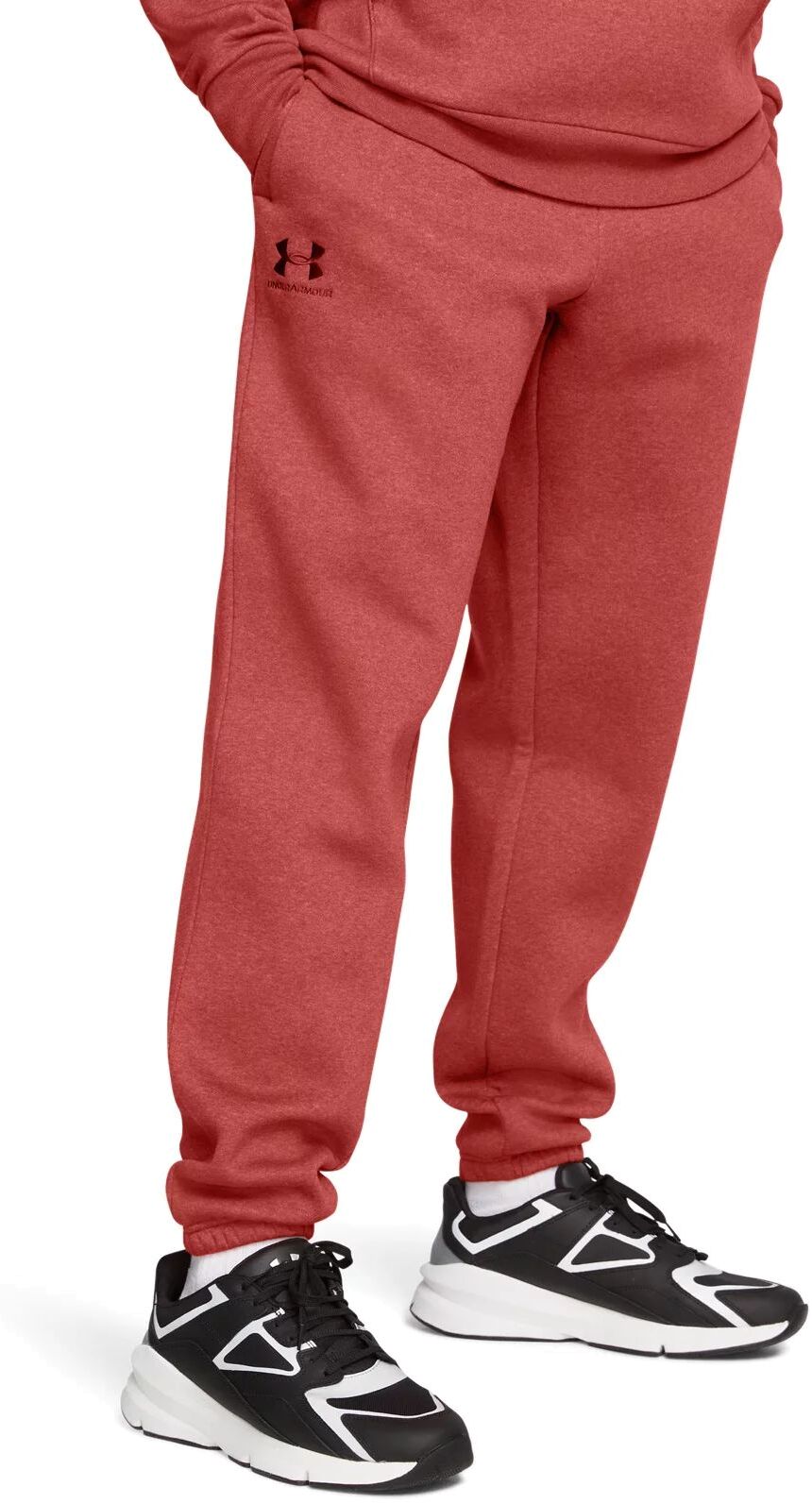 

Спортивные брюки мужские Under Armour UA Essential Fleece Jogger красные SM, Красный, UA Essential Fleece Jogger