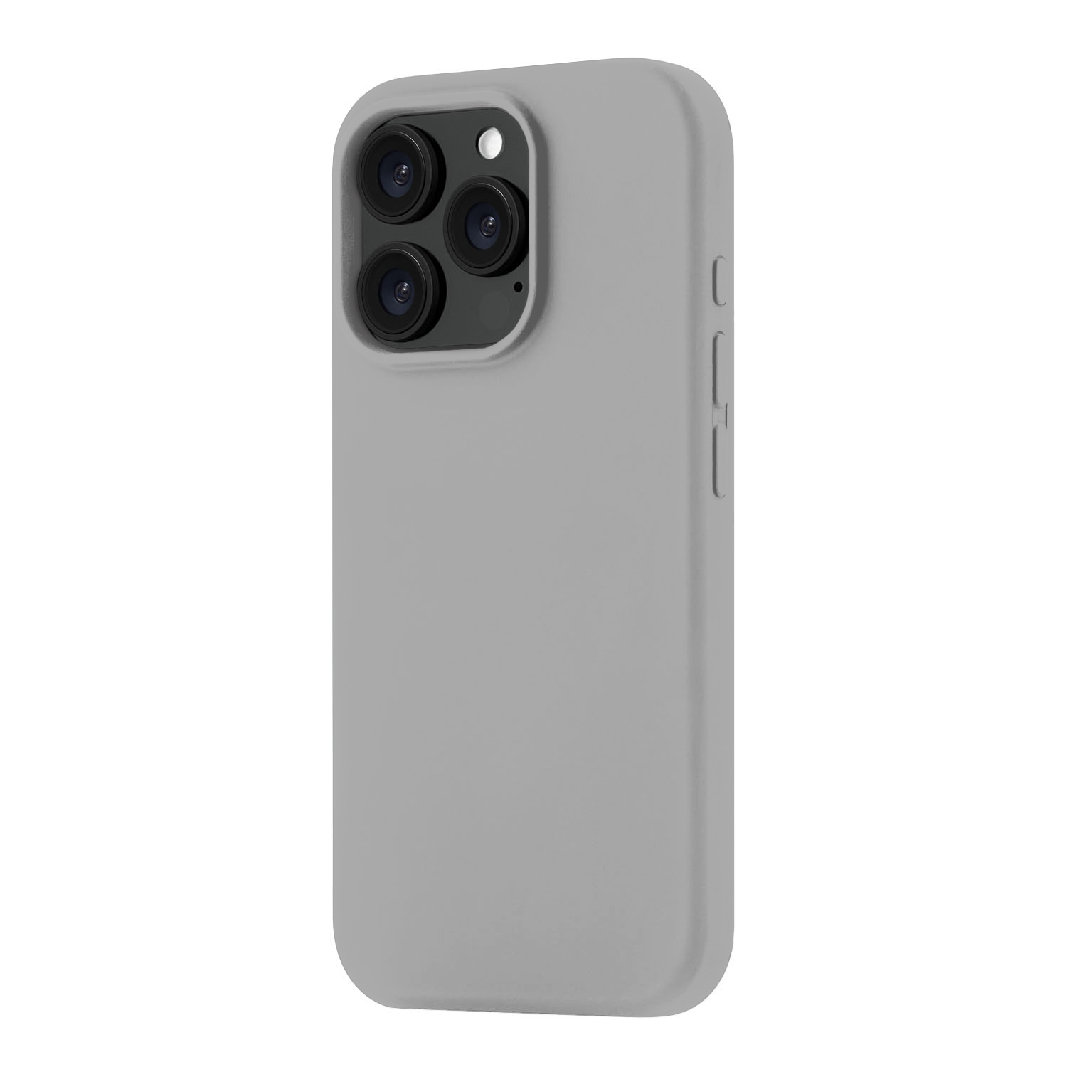 

Чехол для iPhone 16 Pro Rocket Silk soft-touch матовый, MagSafe совместимый, Серый, Silk