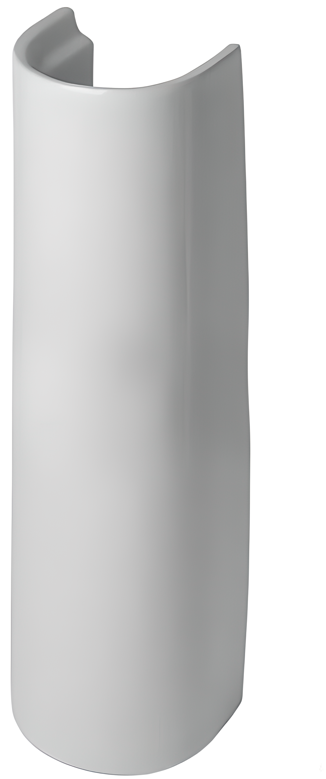 пьедестал для раковины cersanit ирида карина 18 5x69 см керамика Пьедестал для раковины Sanita Самарский белый PD.FS/Samarsky/N/WHT.G/S1