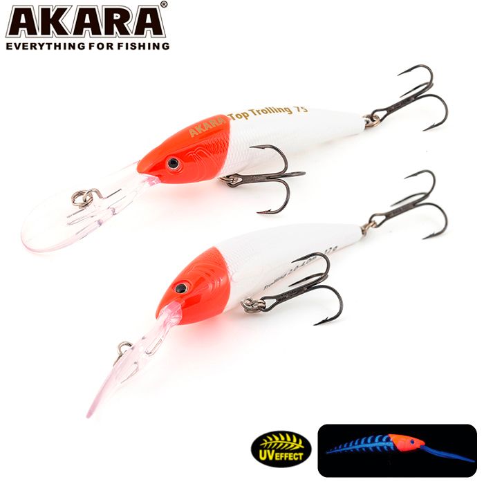 

Воблер Akara Top Trolling 110 мм 25 гр A 1, Разноцветный, Top Trolling