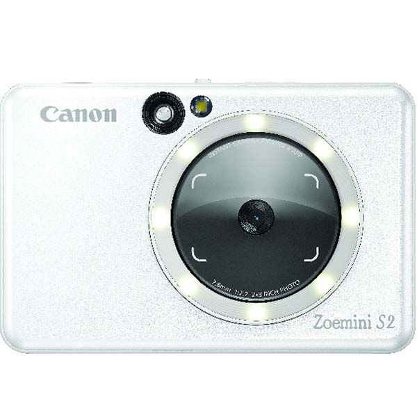 фото Фотоаппарат моментальной печати canon zoemini s2 zv-223-pw white