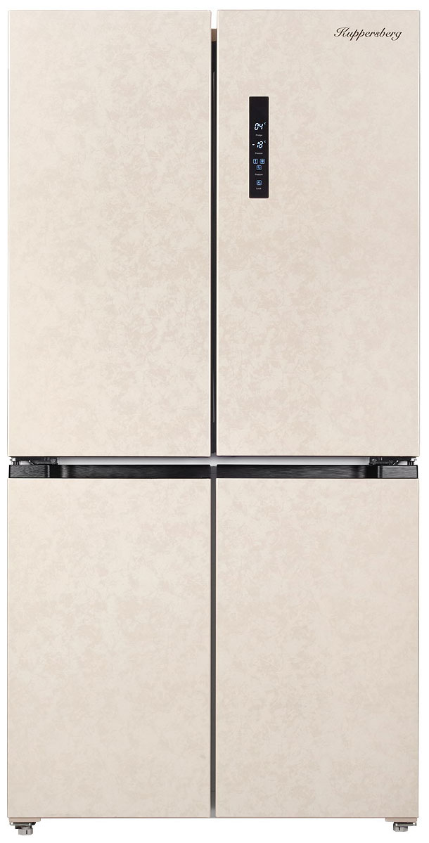 фото Холодильник (side-by-side) kuppersberg nffd 183 hbe beige marble