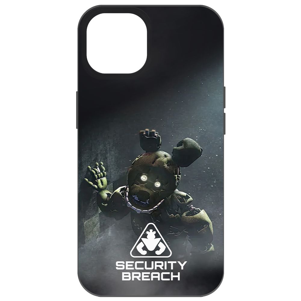 

Чехол-накладка Krutoff Soft Case ФНАФ - Нарушение безопасности для iPhone 14 черный