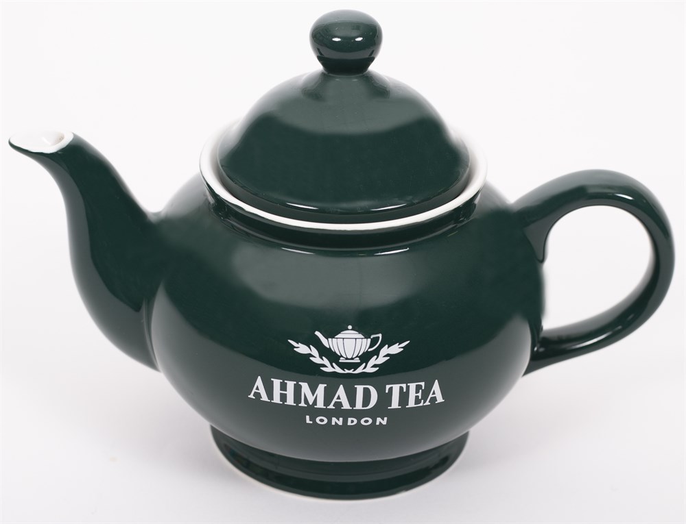 

Чайник заварочный "Ahmad Tea", зелёный, керамический, 400 мл, Зеленый