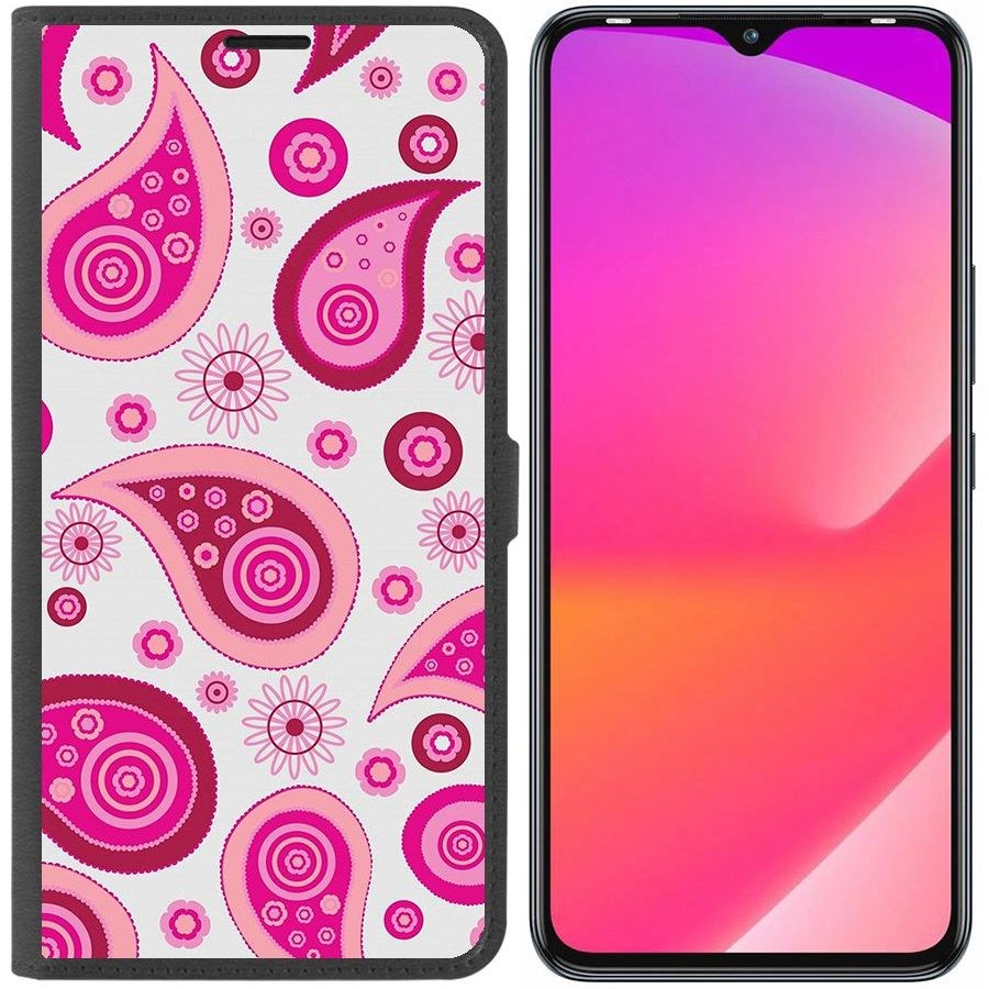 

Чехол-книжка Eco Book для Infinix Smart 6 Plus Цветочный паттерн 9