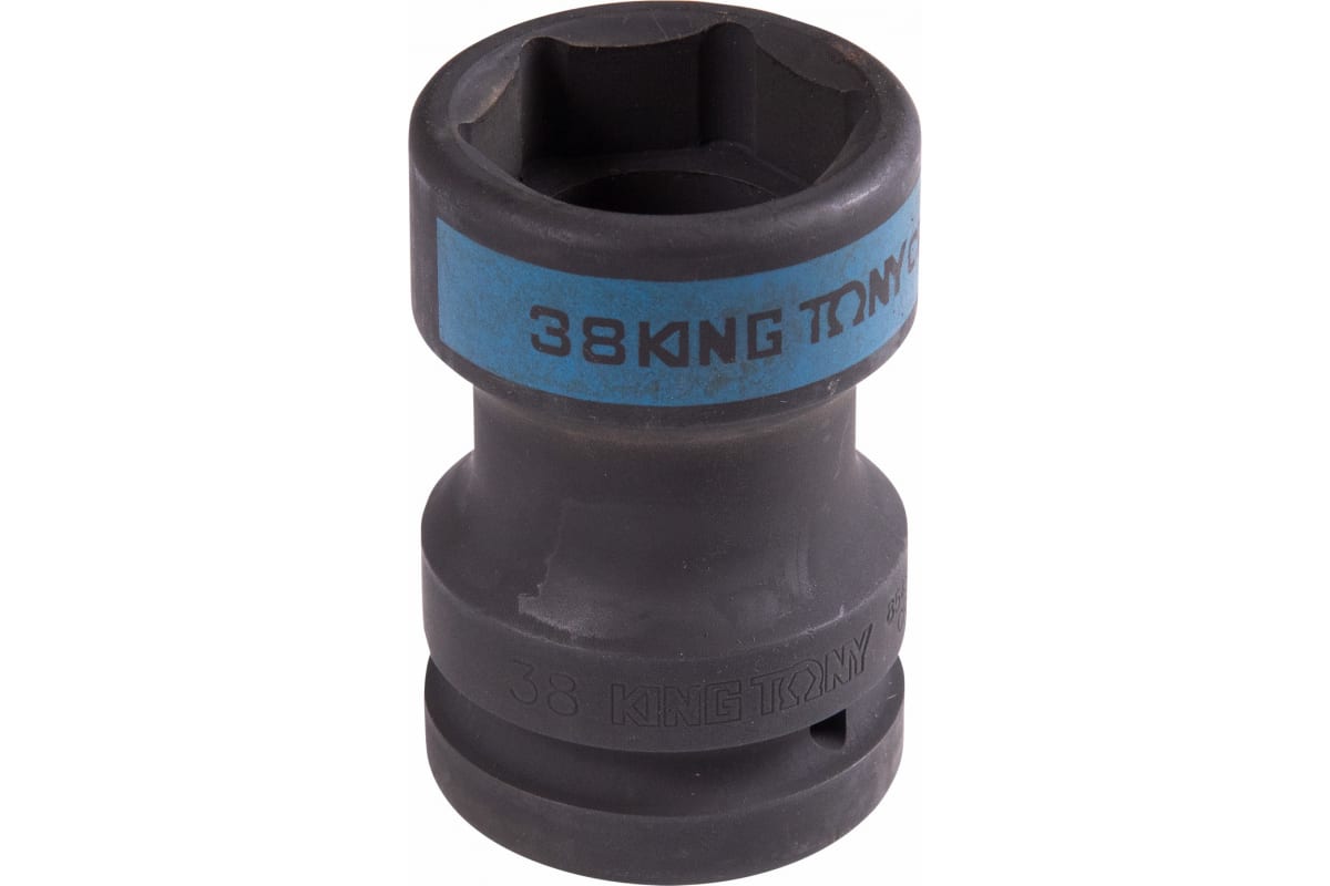 

KING TONY 85452038M KING TONY Головка торцевая ударная 1 , Square 20 мм х Hex 38 мм, футор