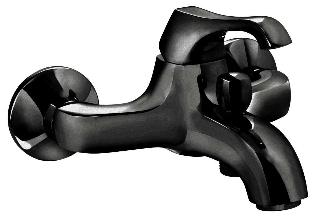 

Смеситель Emmevi Ares для ванной, цвет черный матовый 76001NEO