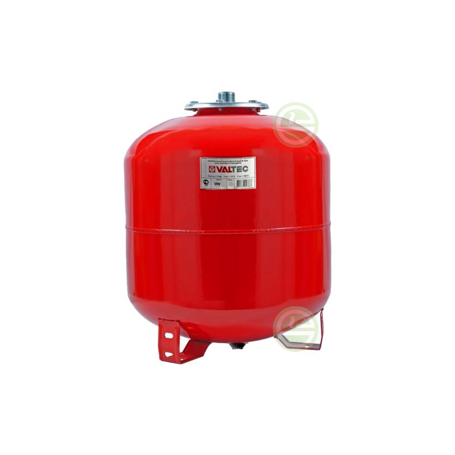 фото Бак расширительный для отопления 150л. красный (с ножками) valtec vt.rv.r.070150
