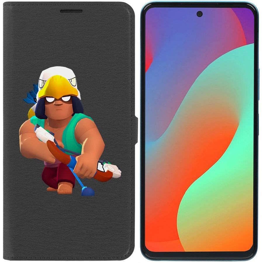 

Чехол-книжка Eco Book для Infinix Hot 20S Brawl Stars-Бо