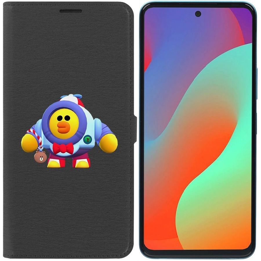 

Чехол-книжка Eco Book для Infinix Hot 20S Brawl Stars-Нани Салли