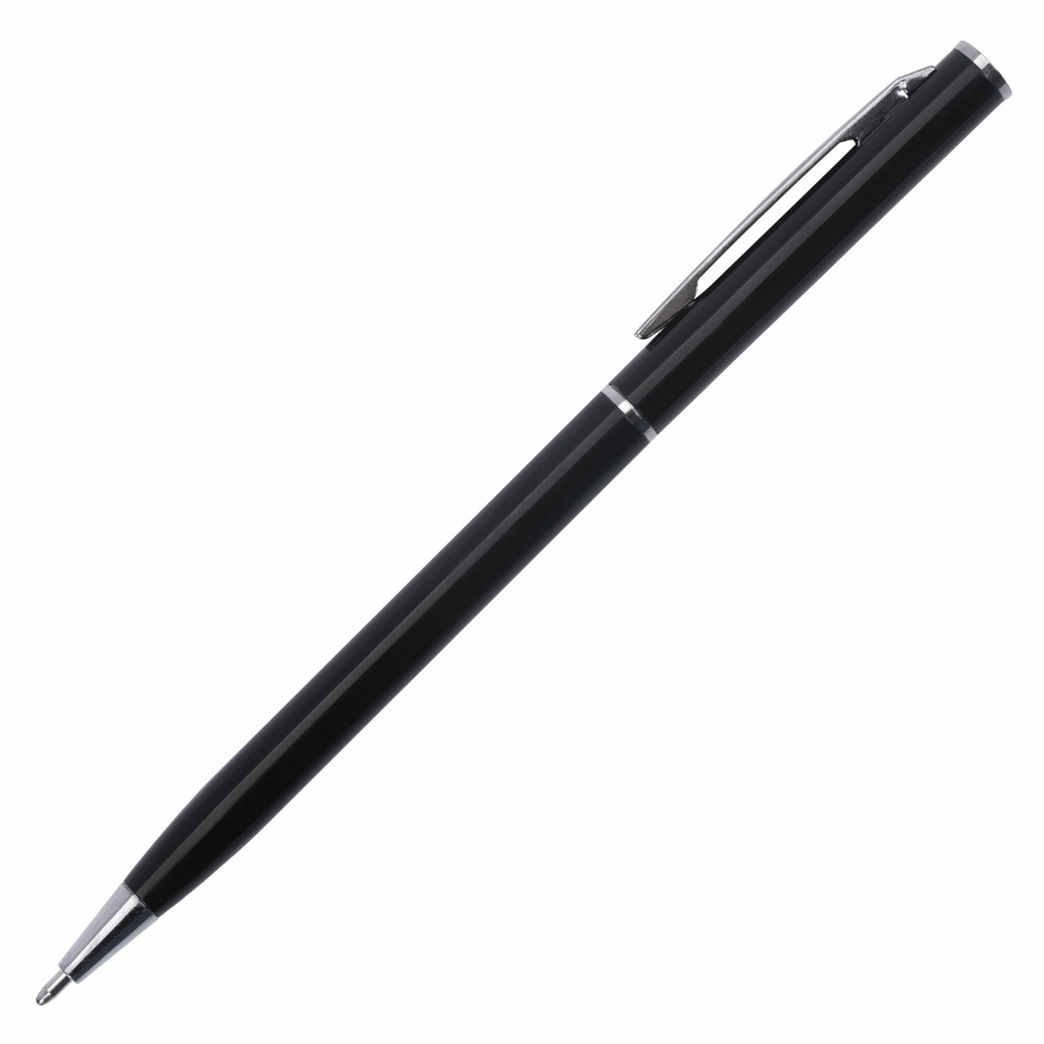 

Ручка шариковая Brauberg Delicate Black, корпус черный синяя 3 шт