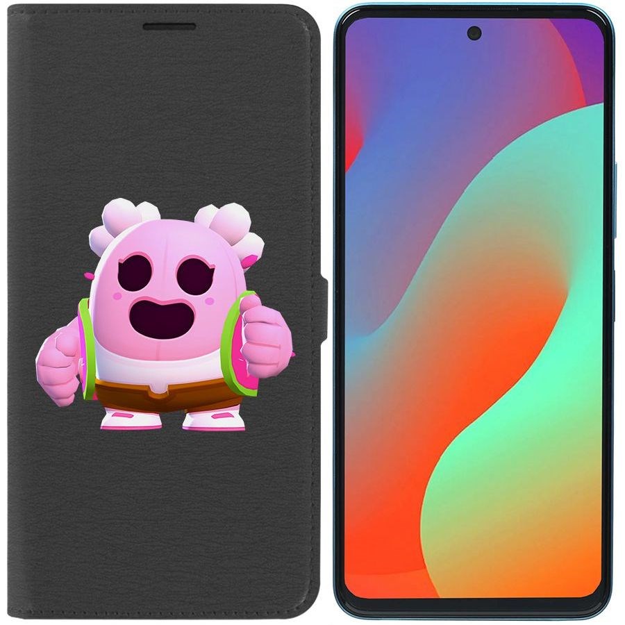 

Чехол-книжка Eco Book для Infinix Hot 20S Brawl Stars-Сакура Спайк