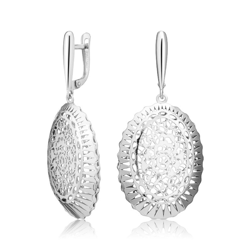 

Серьги из серебра ЮВЕЛИР КАРАТ 2027681/9, 2027681/9
