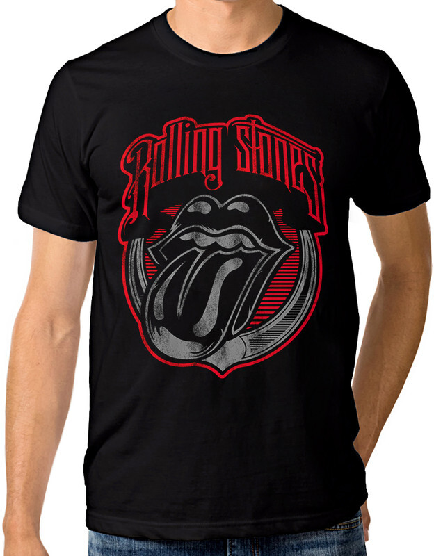 

Футболка мужская Design Heroes The Rolling Stones черная S, "The Rolling Stones"