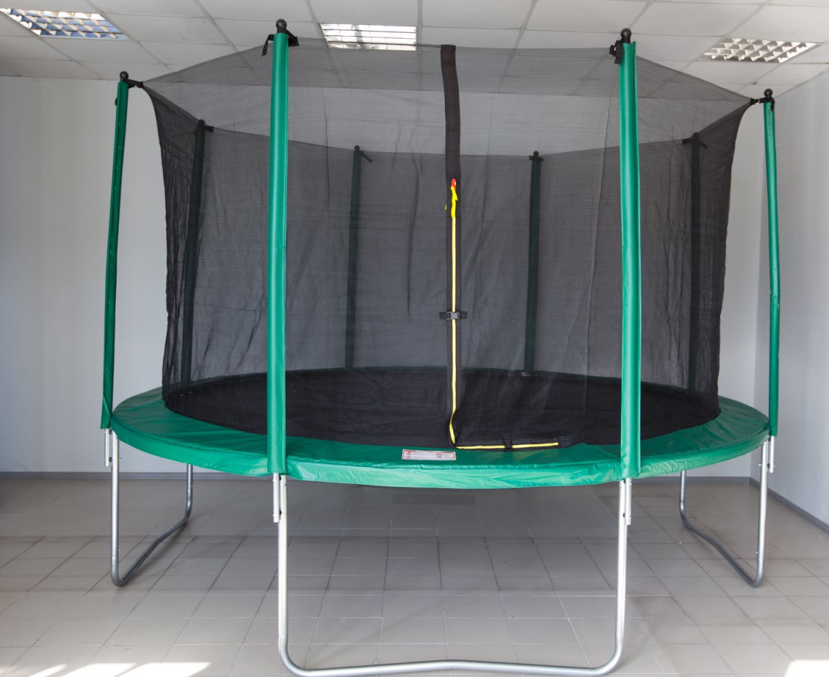 фото Батут trampoline big 12 ft (3,7 м) с сеткой