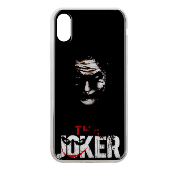 фото Чехол для iphone xr с рисунком "joker" nobrand