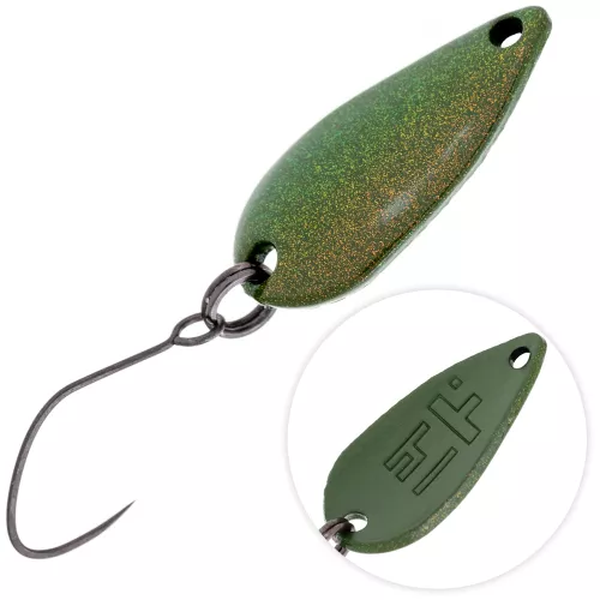 

Блесна Yarie №706 T-spoon 1.4гр. R59, Зеленый, T-spoon