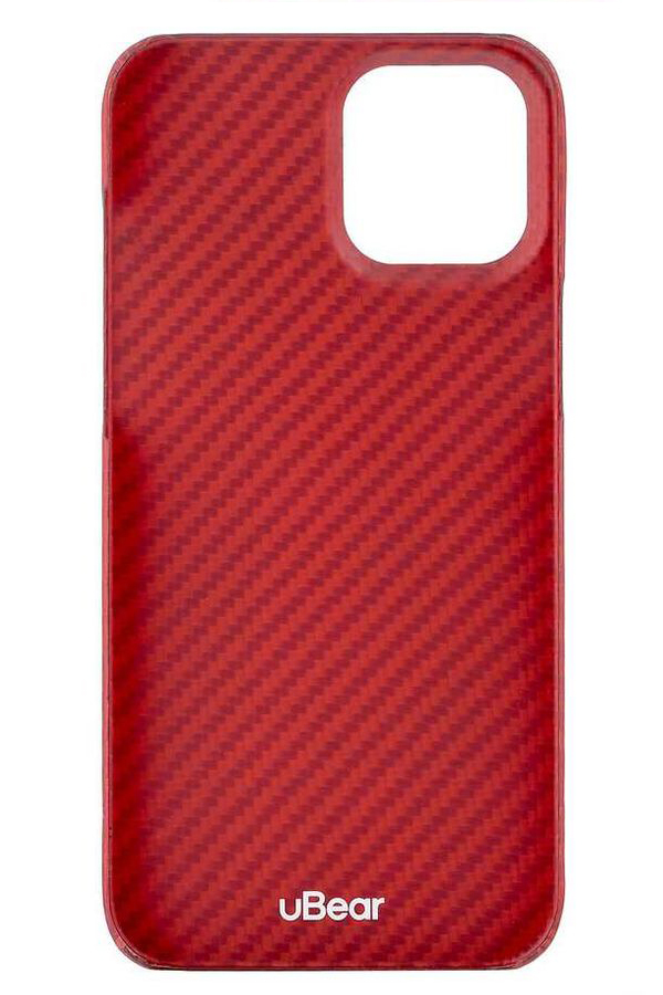 фото Чехол ubear supreme case, для apple iphone 12/12 pro, красный