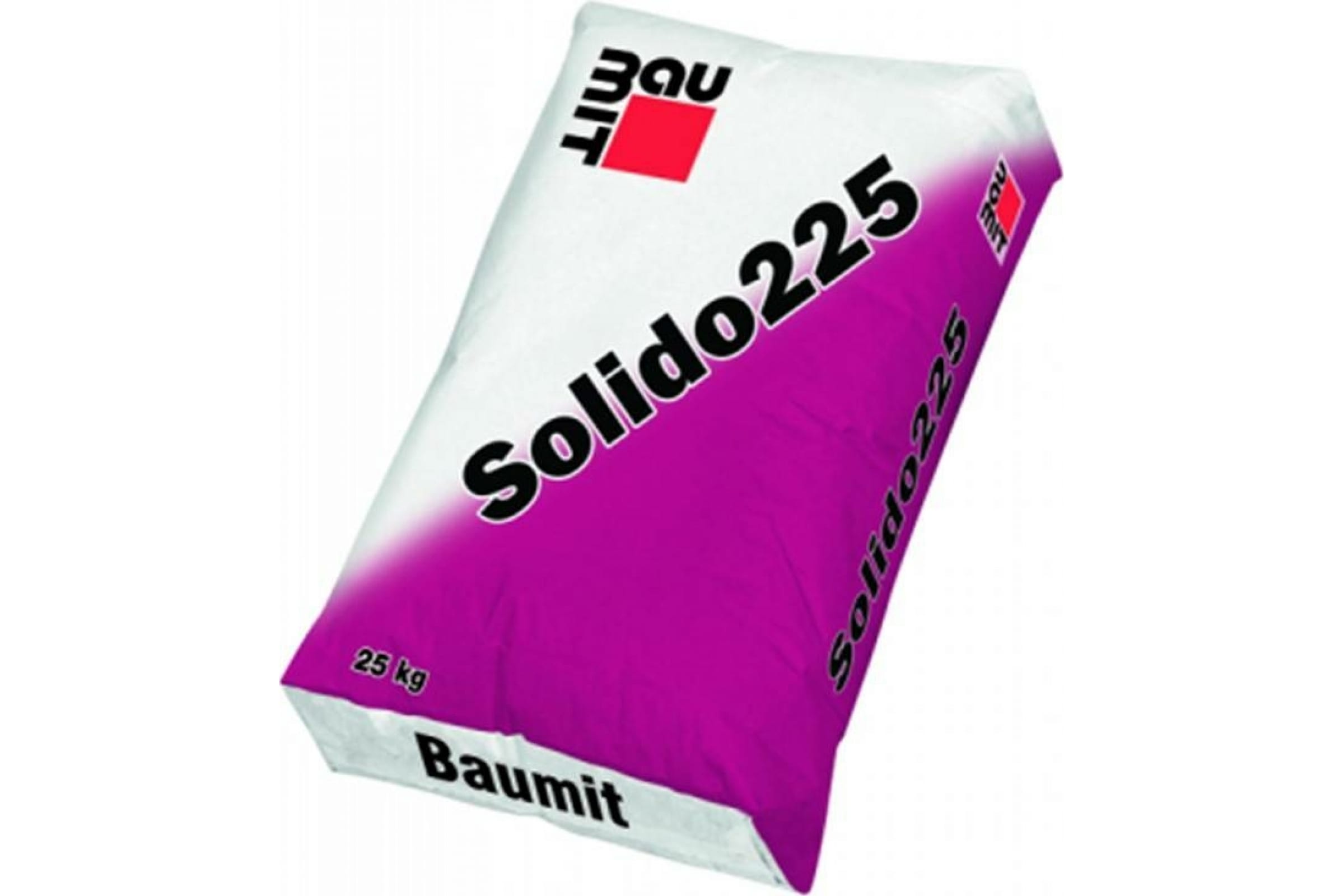 

Цементная стяжка Baumit Solido 225 25 кг 4612741800403