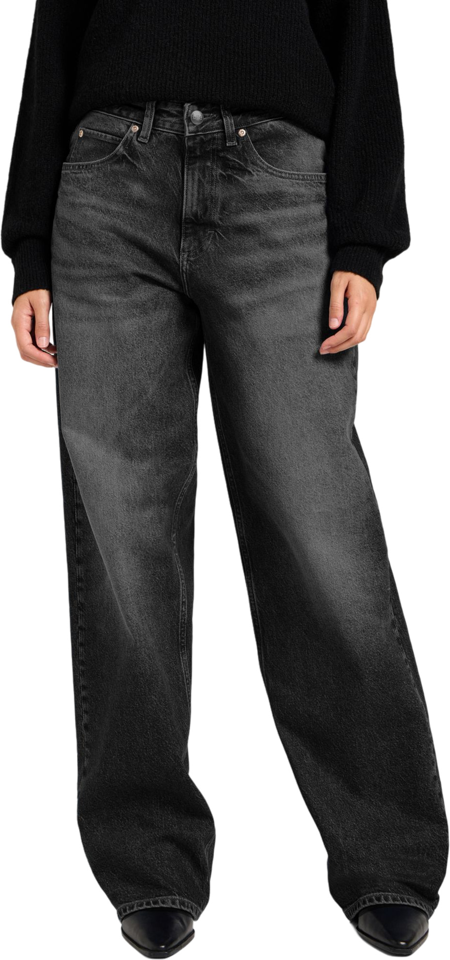 

Джинсы женские Lee RIDER LOOSE CHARRED серые 26/33, Серый, RIDER LOOSE CHARRED