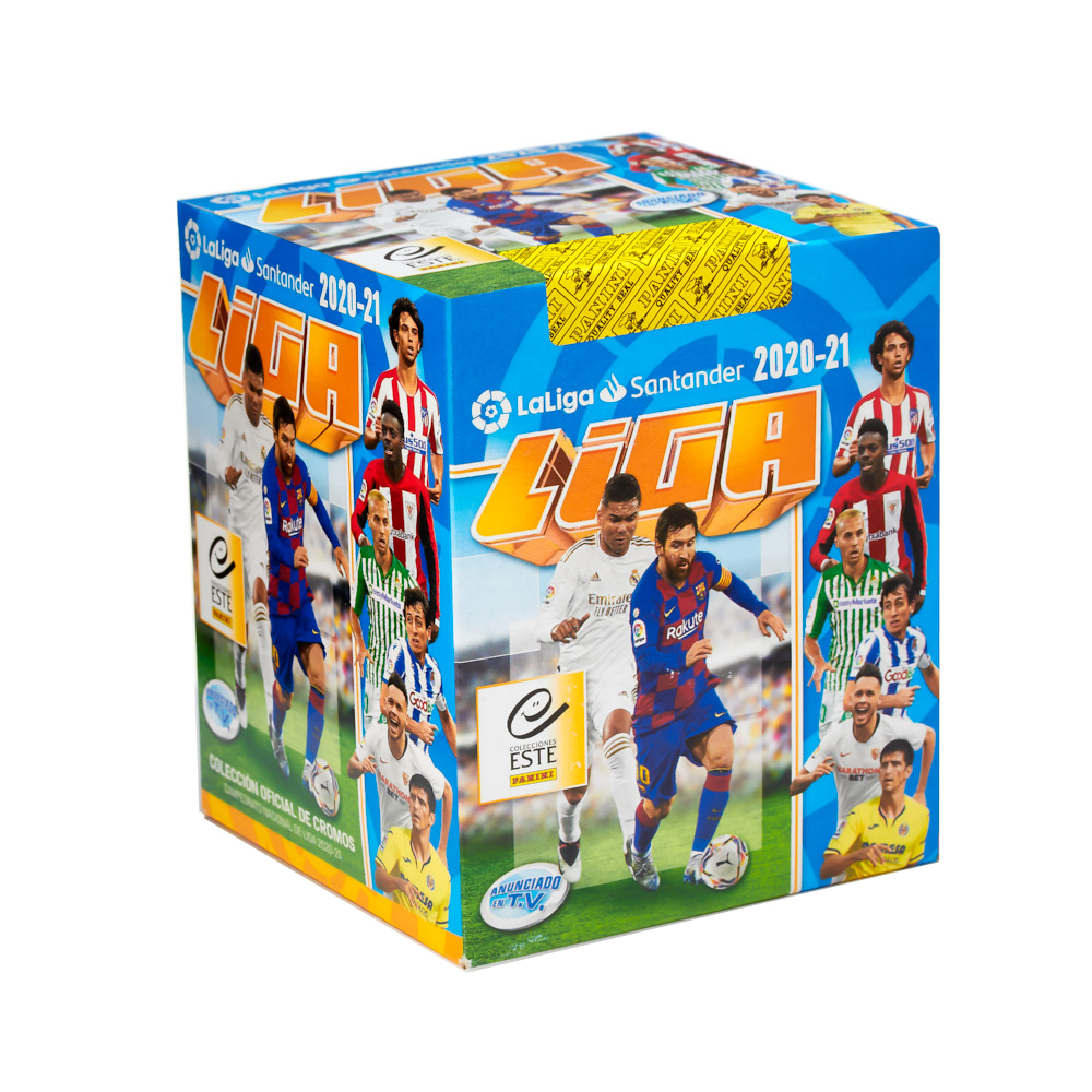 

бокс наклеек panini коллекции laliga santander 2020-21