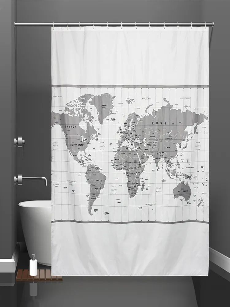 

Шторка Bath Plus International Map I 200х200cm ch-21318