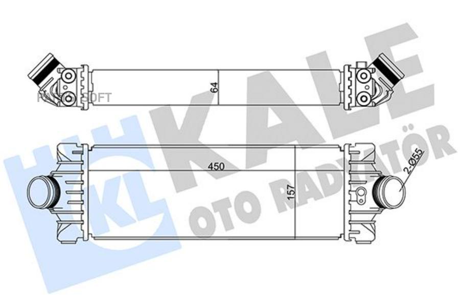 

KALE Интеркулер FORD TRANSIT TRANSIT CUSTOM