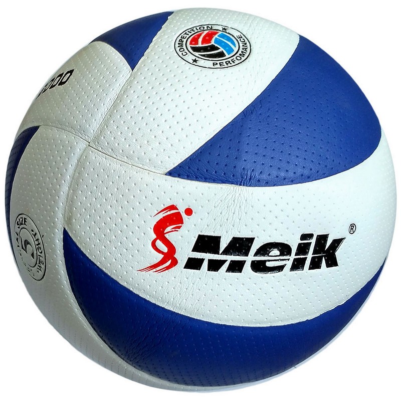 фото R18041 мяч волейбольный "meik-200" 8-панелей, pu 2.7, 280 гр, клееный hawk