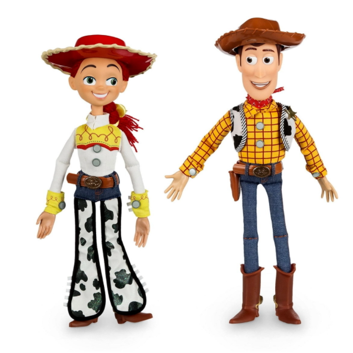 фото Мягкие игрушки история игрушек 4 toy story 4 woody говорящая джесси и вуди 43 см 562255 nobrand