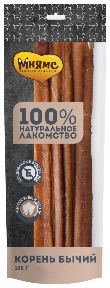

Лакомство для собак Мнямс Корень бычий, 100 г
