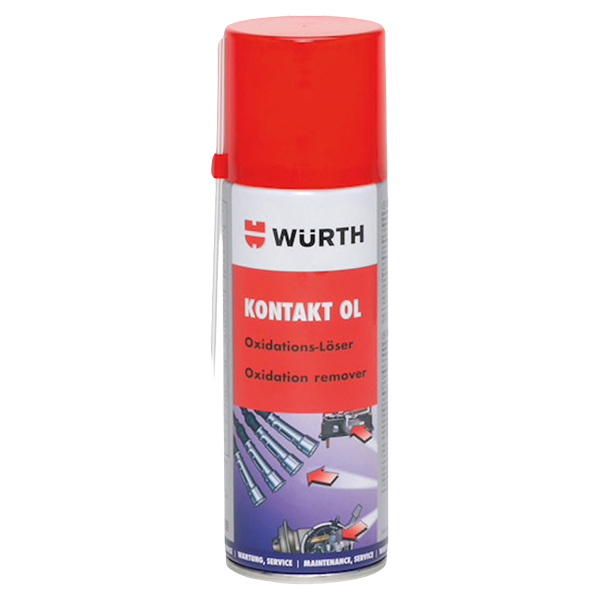 

WURTH 089360 Очиститель электрокомпонентов удаляет окись и слои сульфида, смолу, масло и г