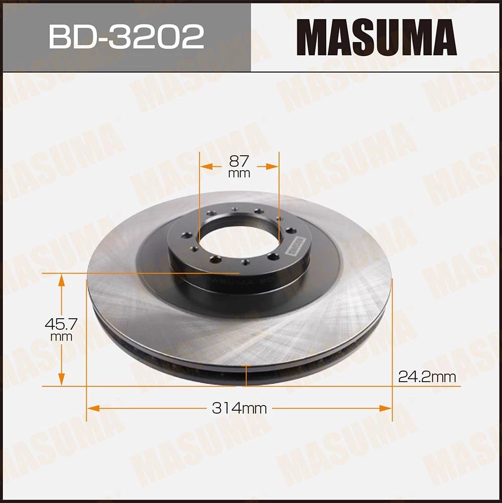 

Диск Тормозной Masuma Bd-3202 Masuma арт. BD-3202