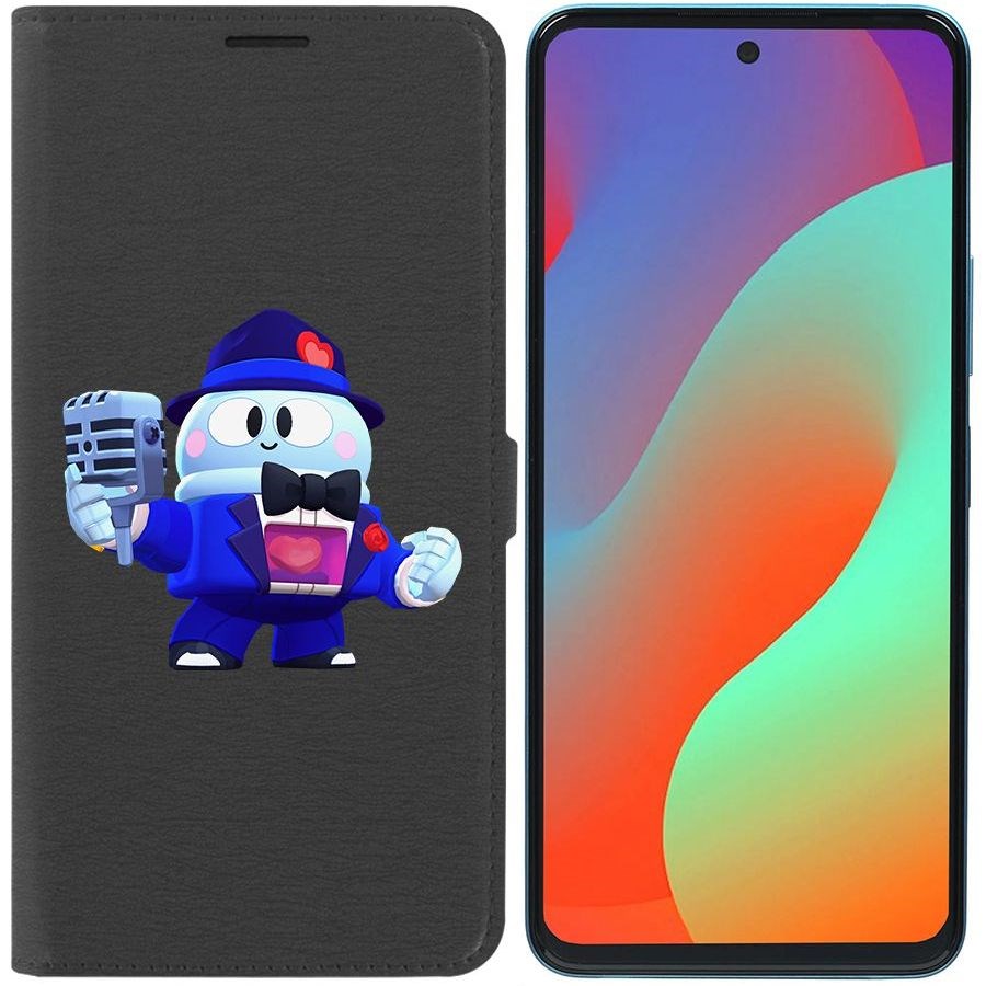 

Чехол-книжка Eco Book для Infinix Hot 20S Brawl Stars-Стильный Лу