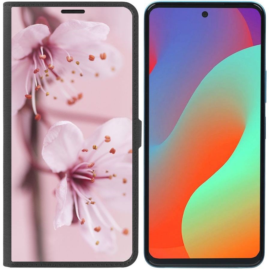 

Чехол-книжка Eco Book для Infinix Hot 20S Весна, Черный