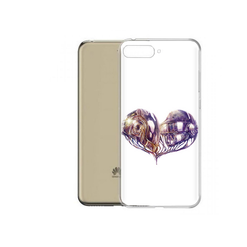 

Чехол MyPads Tocco для Honor 7A Pro сердце абстракция (PT114064.46.596), Прозрачный, Tocco