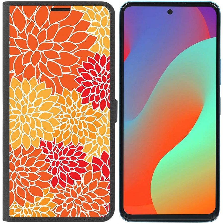 

Чехол-книжка Eco Book для Infinix Hot 20S Цветочный паттерн 7