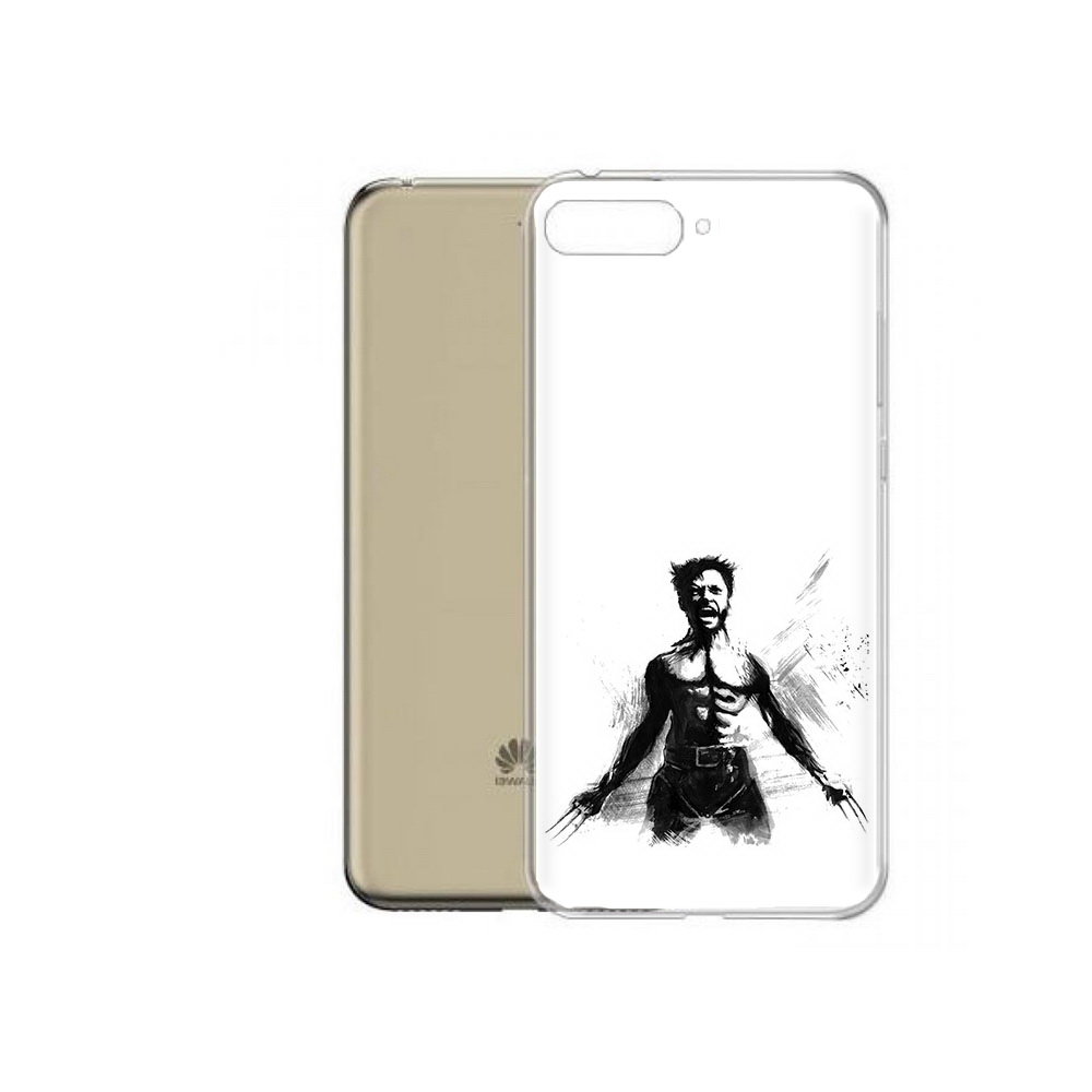 

Чехол MyPads Tocco для Honor 7A Pro росомаха (PT114064.46.587), Прозрачный, Tocco