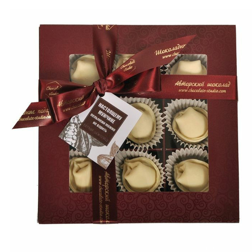 Конфеты Chocolate Studio Шоколадные пельмени 100 г